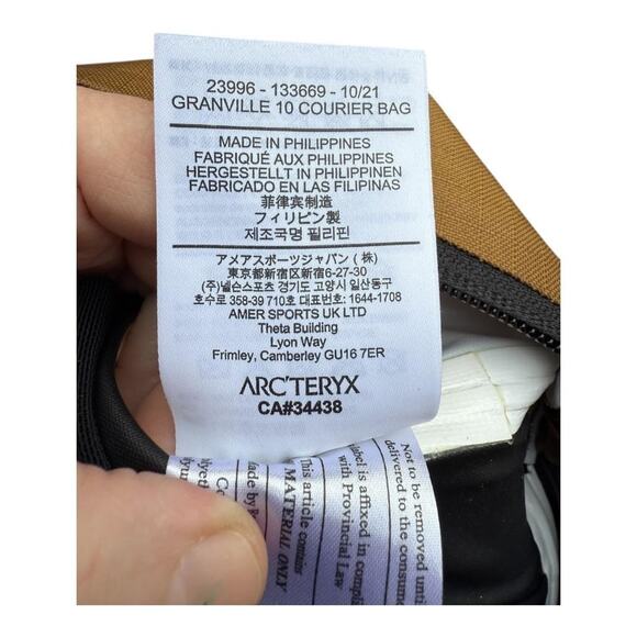 Arcteryx Granville 10 Courier Messenger Bag NWOT - Picture 6 of 6